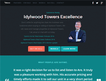 Tablet Screenshot of idylwoodtowers.com
